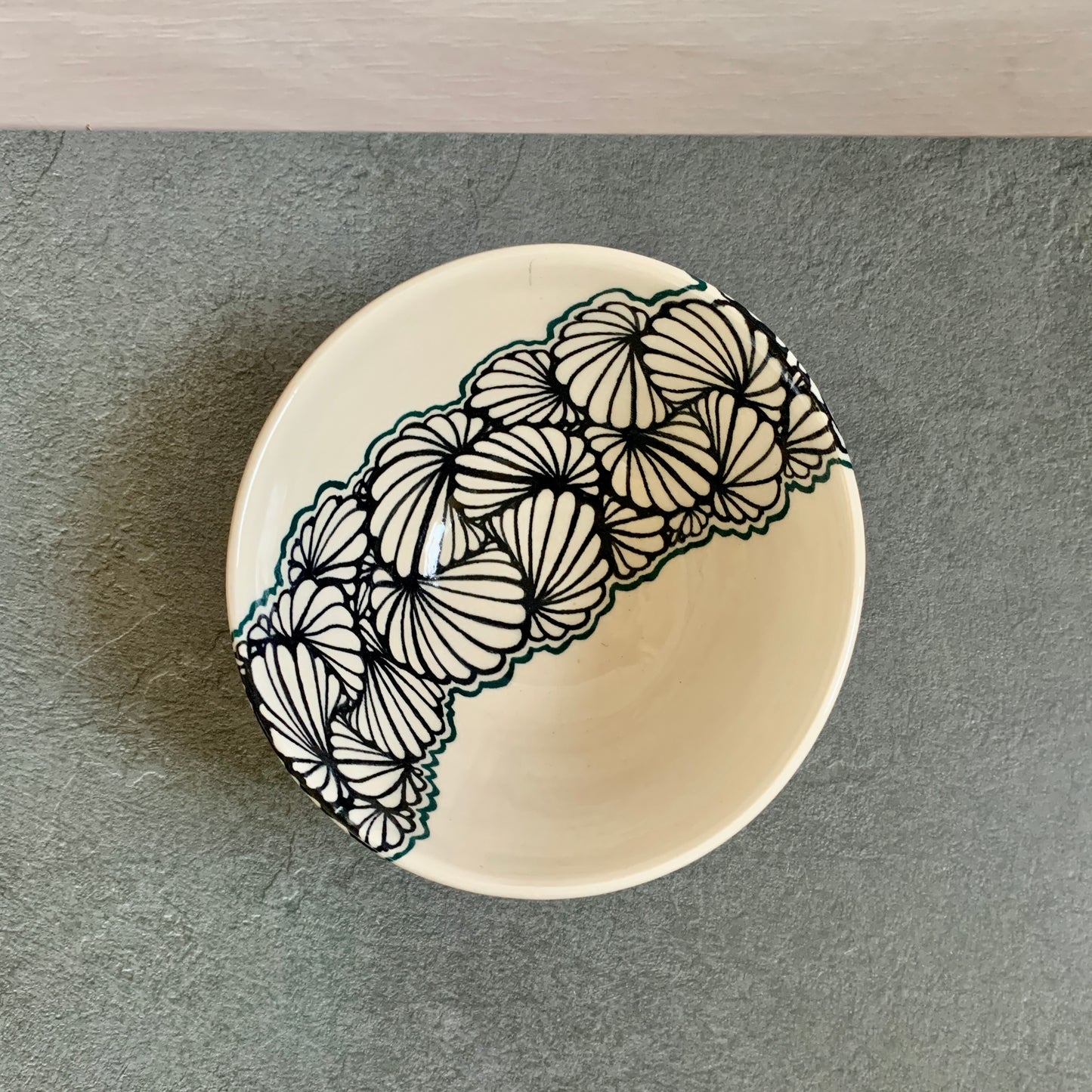 Flowing Geometric Bowl