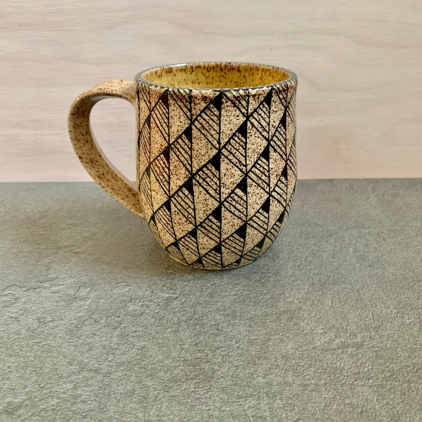 Triangles Geometric Mug