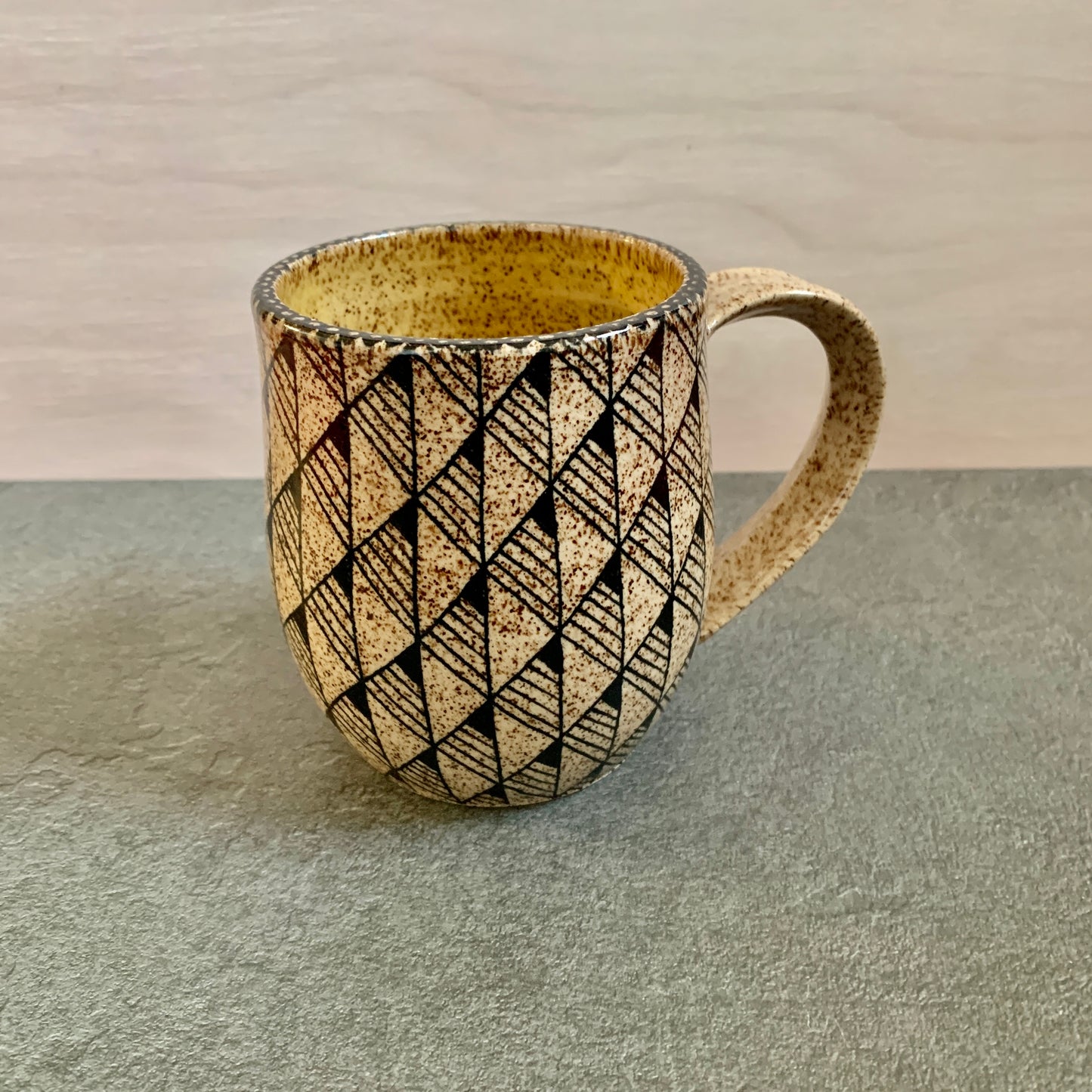 Triangles Geometric Mug