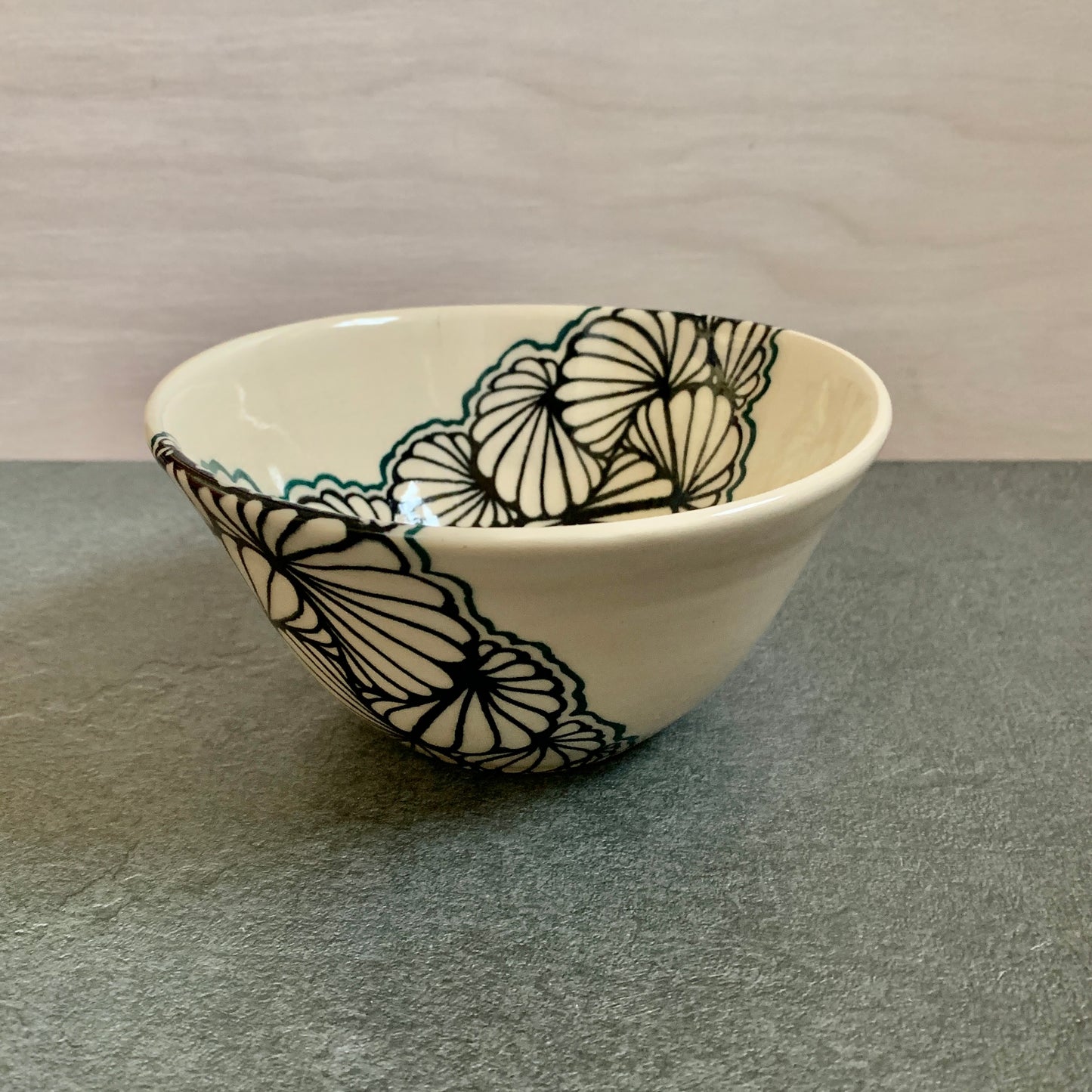 Flowing Geometric Bowl