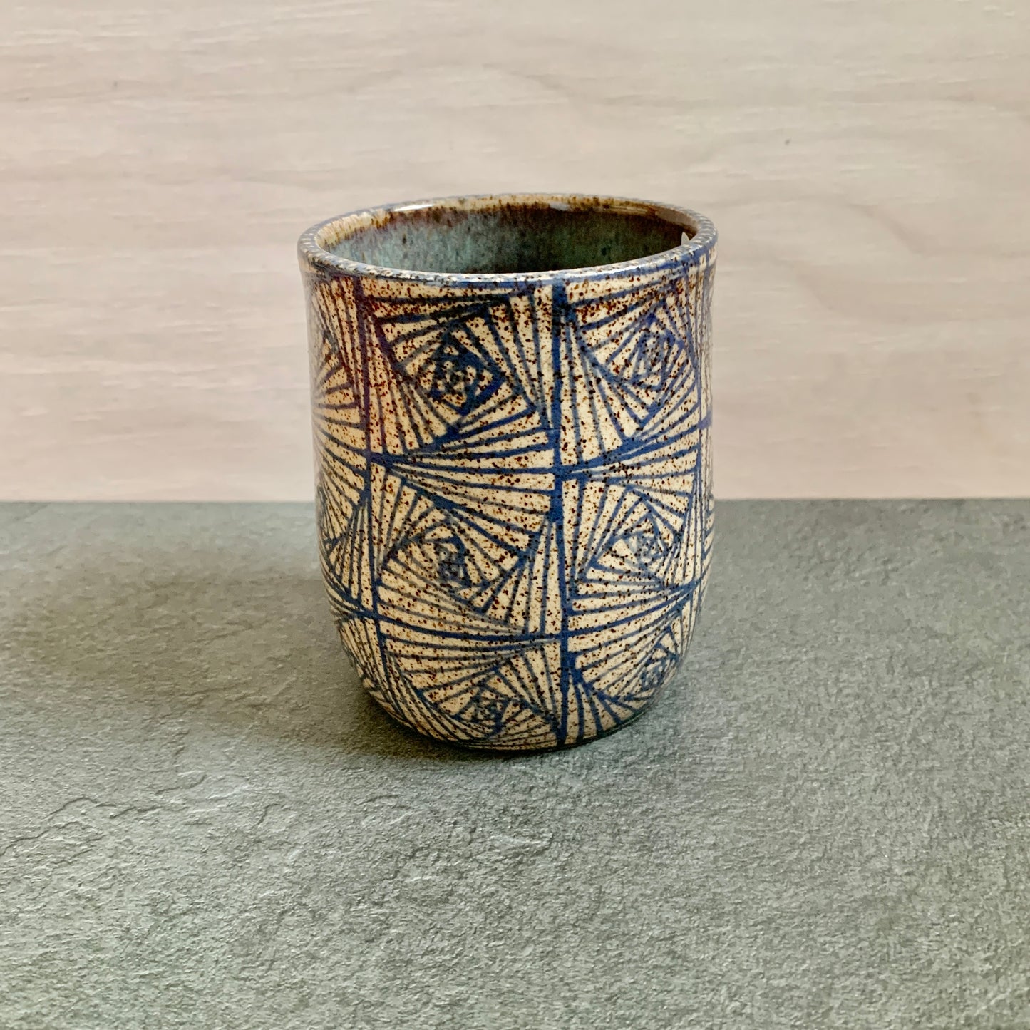 Tangled Squares Cup