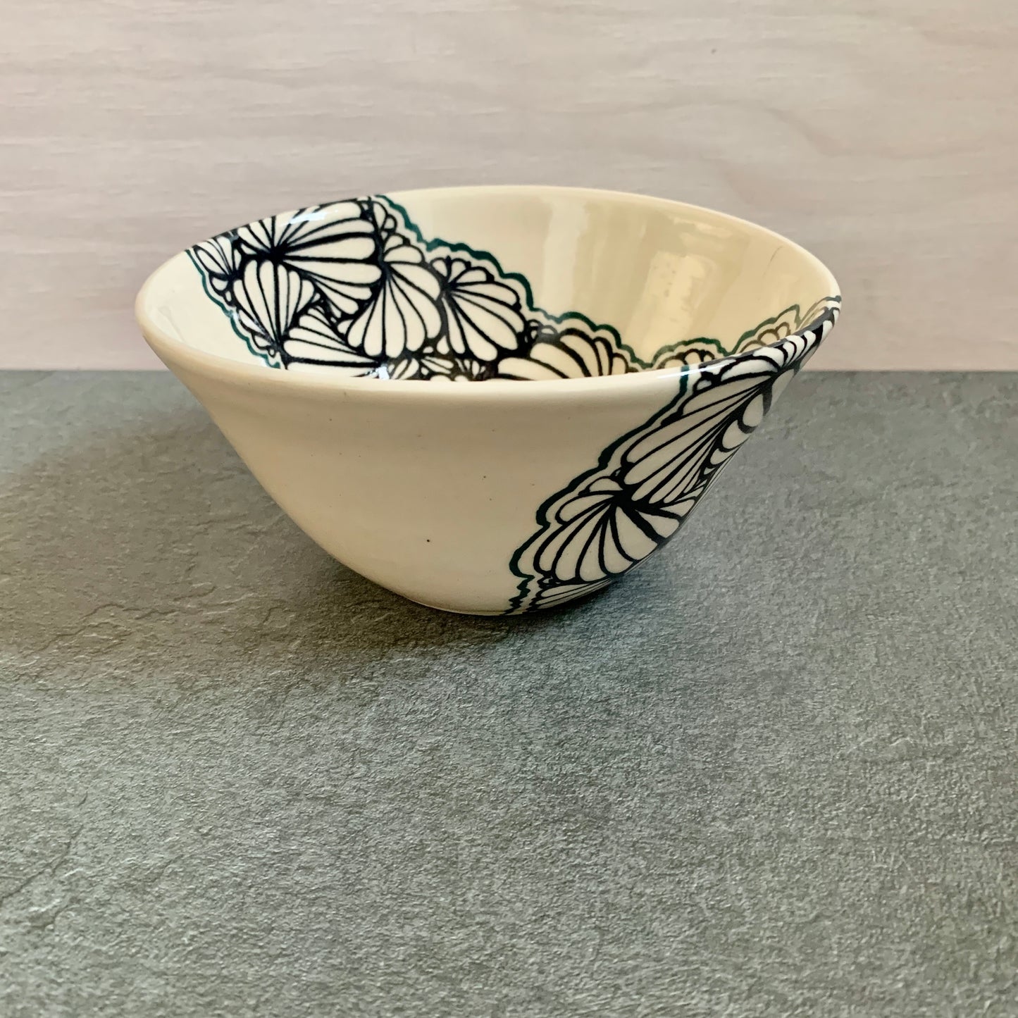 Flowing Geometric Bowl